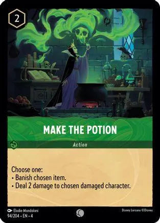 Make the Potion (94/204) Cold Foil - Ursulas Return - Emmett's ToyStop