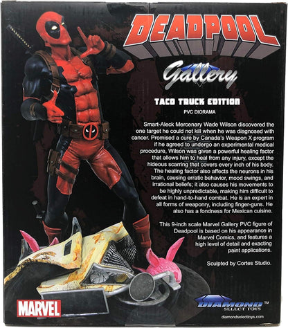 Marvel Gallery: Taco Truck Deadpool PVC Diorama Figure - Emmett's ToyStop