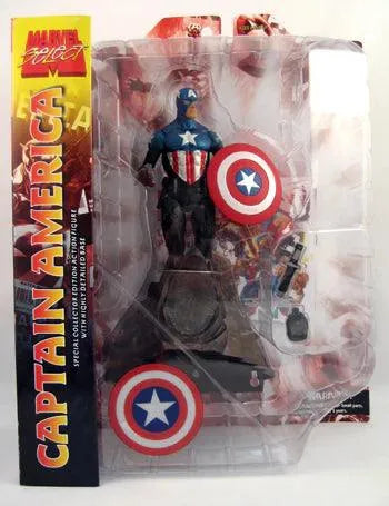 Marvel Select 8-Inch Action Figure | Masked Captain America - Emmett's ToyStop