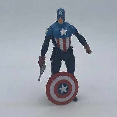 Marvel Select 8-Inch Action Figure | Masked Captain America - Emmett's ToyStop