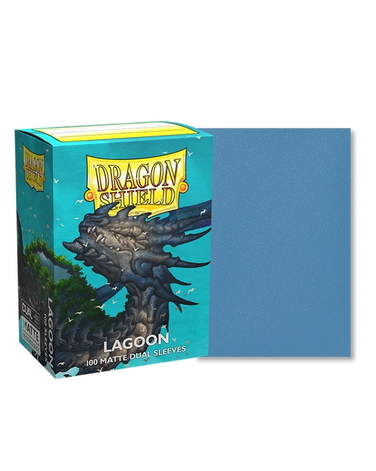 Dragon Shield - 100ct Standard Size - Dual Matte Lagoon