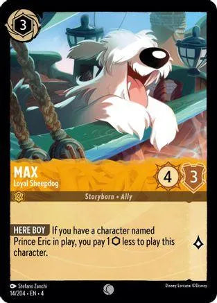 Max - Loyal Sheepdog (14/204) Cold Foil - Ursulas Return - Emmett's ToyStop