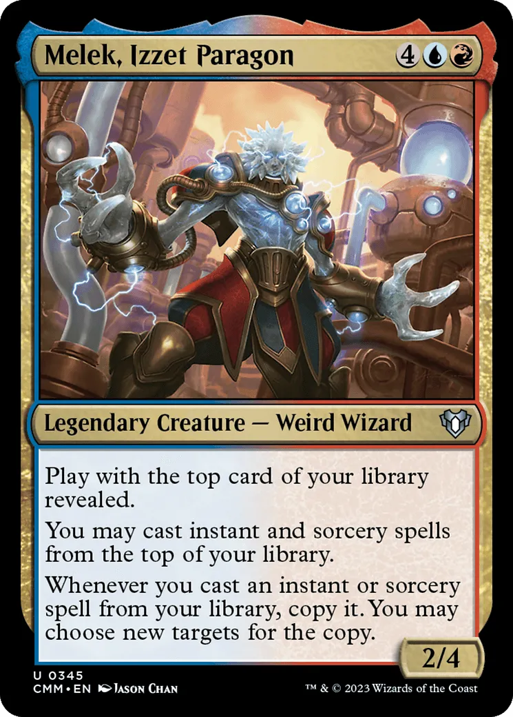 Melek, Izzet Paragon [Commander Masters] - Emmett's ToyStop