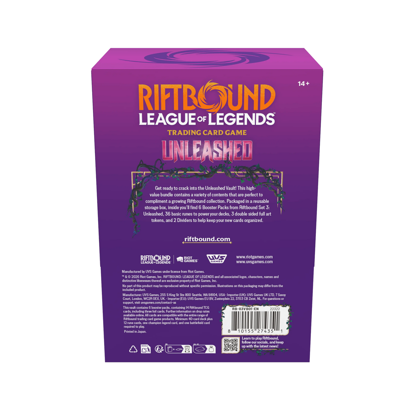 Riftbound Unleashed Vault