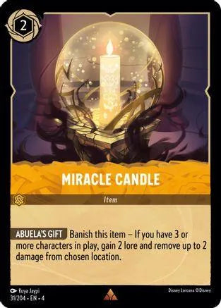 Miracle Candle (31/204) Cold Foil - Ursulas Return - Emmett's ToyStop