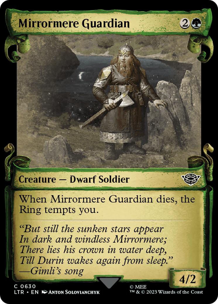 Mirrormere Guardian [The Lord of the Rings: Tales of Middle-Earth Showcase Scrolls] - Emmett's ToyStop