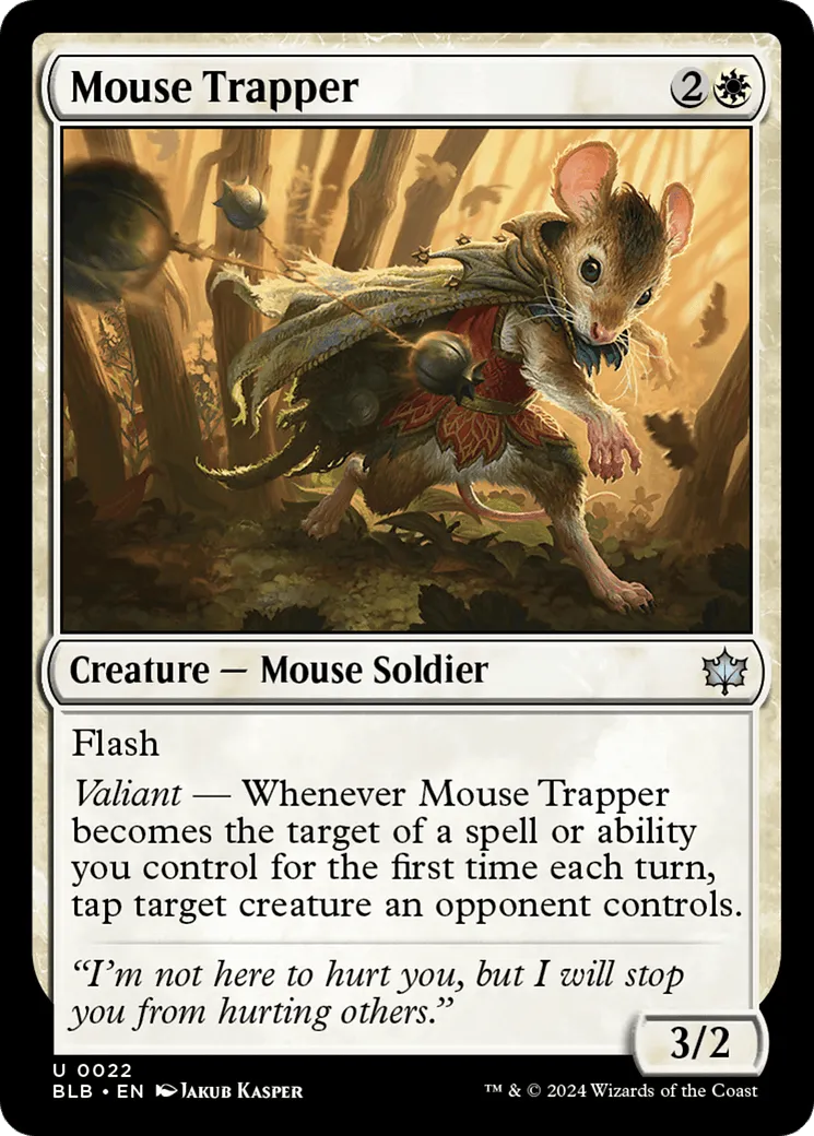 Mouse Trapper (BLB-022) - [Bloomburrow] - Emmett's ToyStop