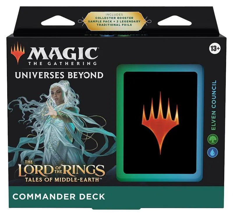 MTG The Lord of the Rings: Tales of Middle-earth Commander Deck | Elven Council - Emmett's ToyStop