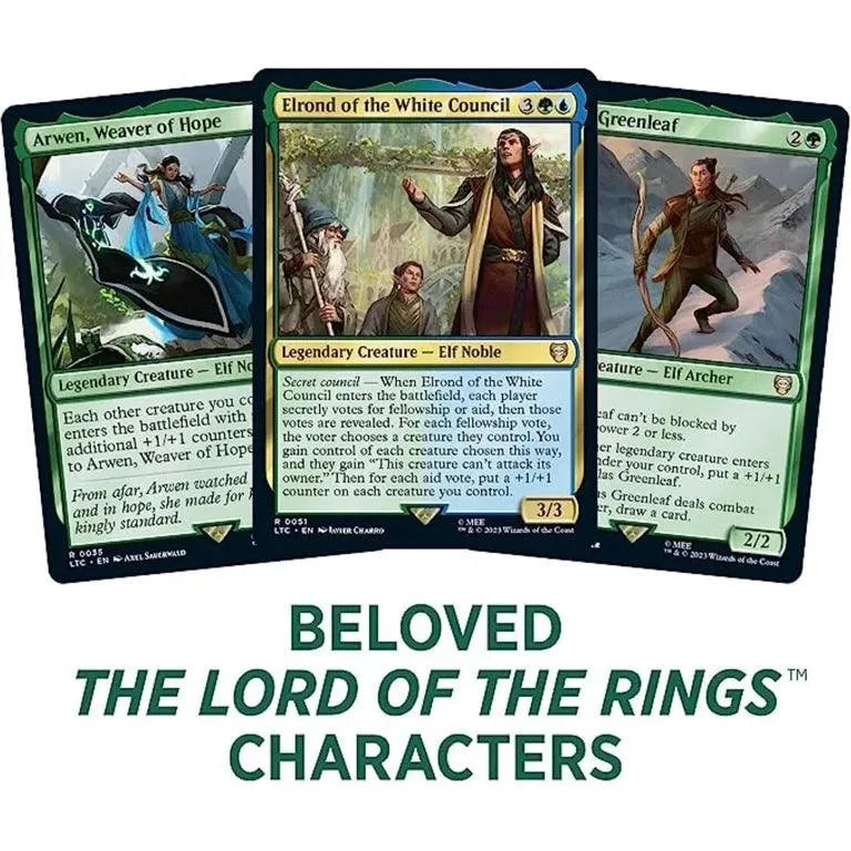 MTG The Lord of the Rings: Tales of Middle-earth Commander Deck | Elven Council - Emmett's ToyStop