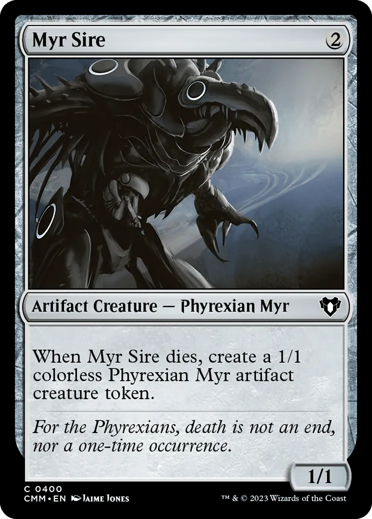 Myr Sire [Commander Masters] - Emmett's ToyStop