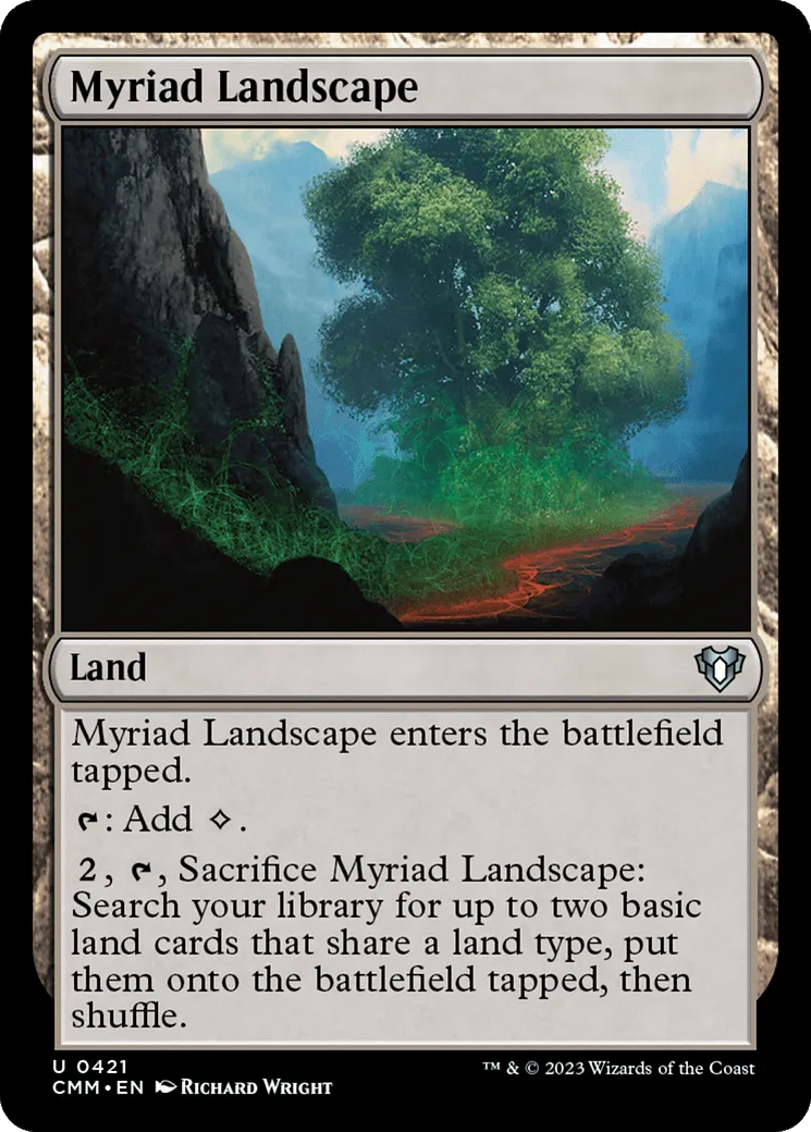 Myriad Landscape [Commander Masters] - Emmett's ToyStop