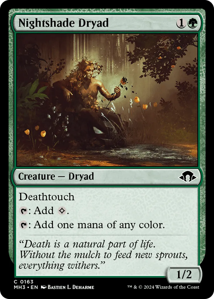 Nightshade Dryad (MH3-163) - [Modern Horizons 3] - Emmett's ToyStop