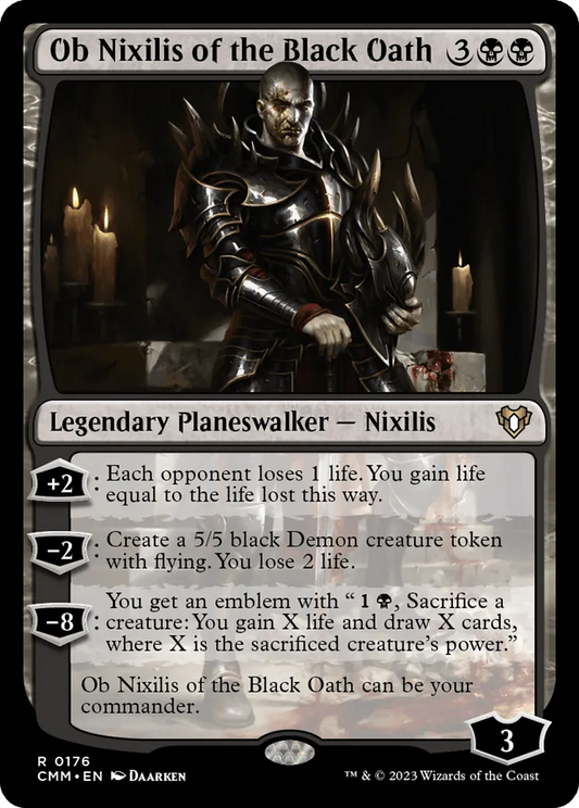 Ob Nixilis of the Black Oath [Commander Masters] - Emmett's ToyStop