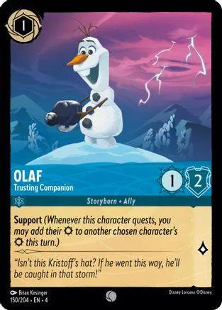 Olaf - Trusting Companion (150/204) Cold Foil - Ursulas Return - Emmett's ToyStop