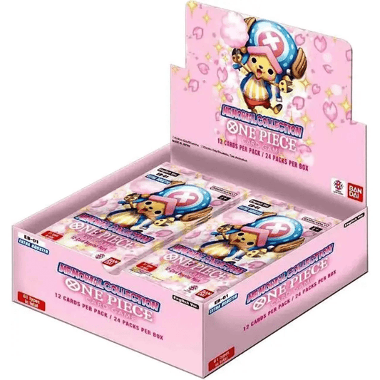 One Piece Card Game - Memorial Collection Extra Booster - Booster Box - Emmett's ToyStop