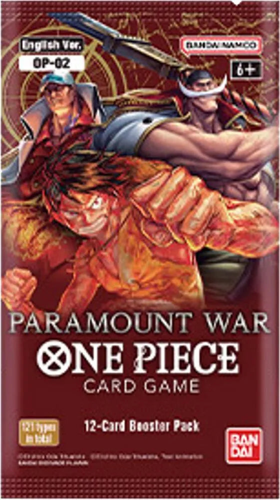 One Piece Card Game - Paramount War Booster Pack - Emmett's ToyStop