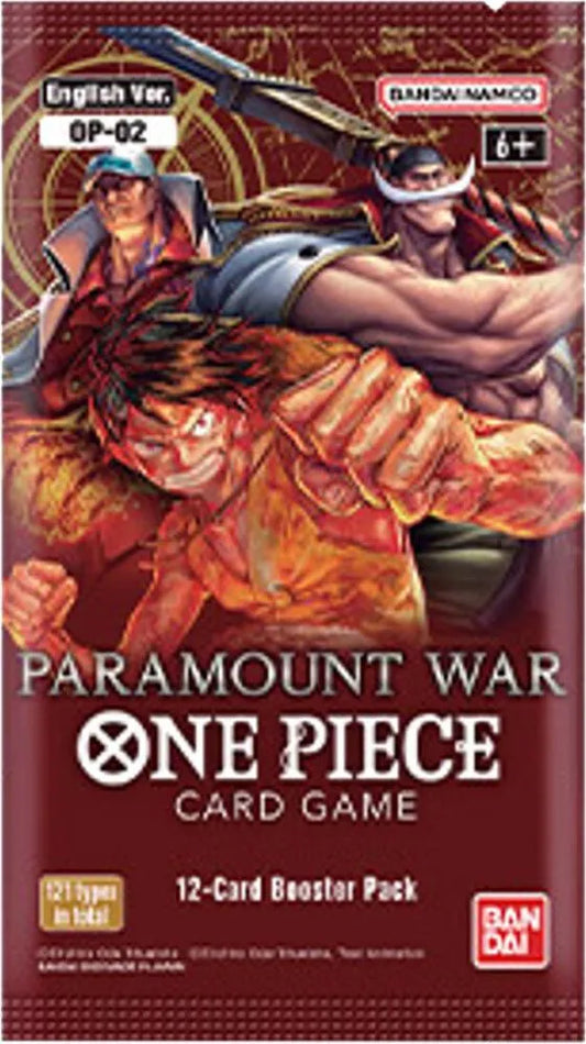 One Piece Card Game - Paramount War Booster Pack - Emmett's ToyStop