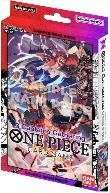 One Piece Card Game - Ultra Deck - The Three Captains - Emmett's ToyStop