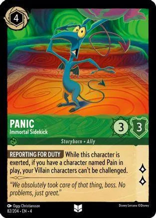 Panic - Immortal Sidekick (82/204) Cold Foil - Ursulas Return - Emmett's ToyStop