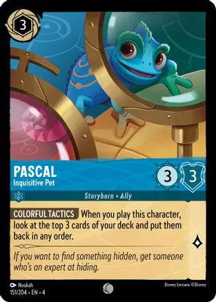 Pascal - Inquisitive Pet (151/204) Cold Foil - Ursulas Return - Emmett's ToyStop