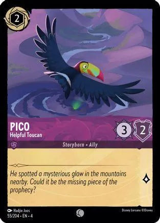 Pico - Helpful Toucan (55/204) Cold Foil - Ursulas Return - Emmett's ToyStop