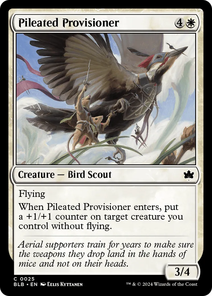 Pileated Provisioner (BLB-025) - [Bloomburrow] - Emmett's ToyStop