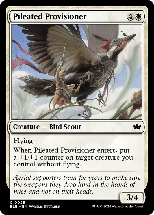 Pileated Provisioner (BLB-025) - [Bloomburrow] - Emmett's ToyStop