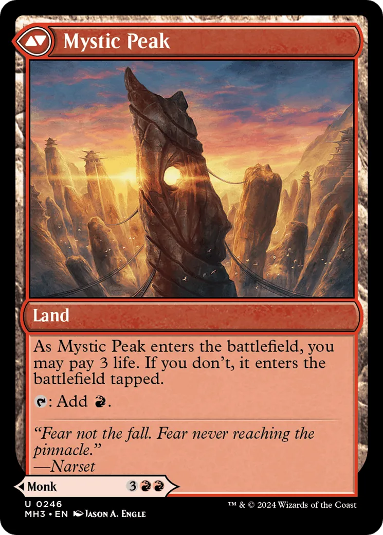 Pinnacle Monk // Mystic Peak (MH3-246) - [Modern Horizons 3] - Emmett's ToyStop