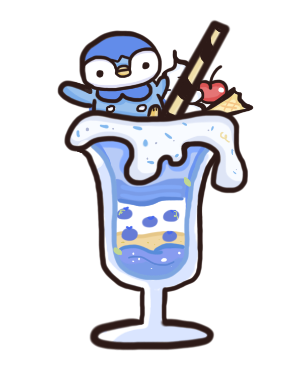 Pokémon Sundae Keychain