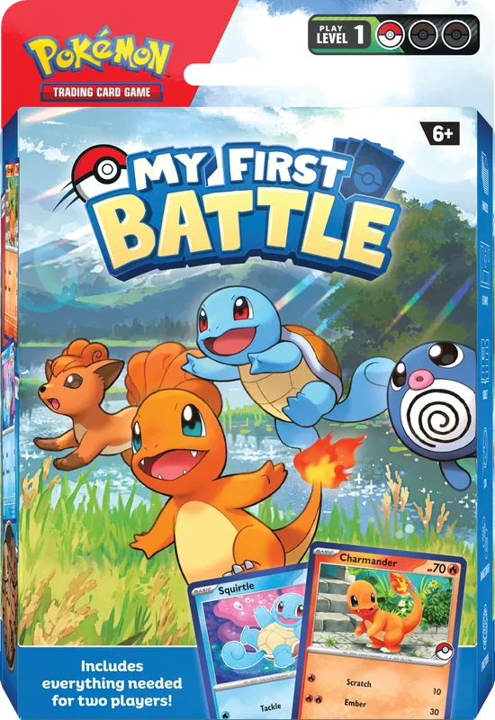 Pokemon - First Battle - Charmander and Squirtle - Emmett's ToyStop