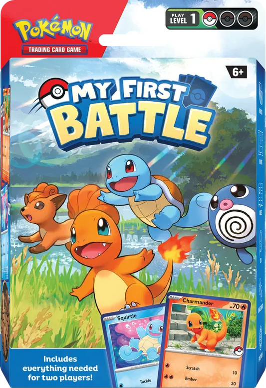 Pokemon - First Battle - Charmander and Squirtle - Emmett's ToyStop