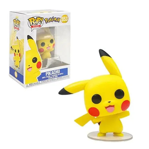 Pokemon Pikachu Waving Funko Pop! Vinyl Figure - Emmett's ToyStop