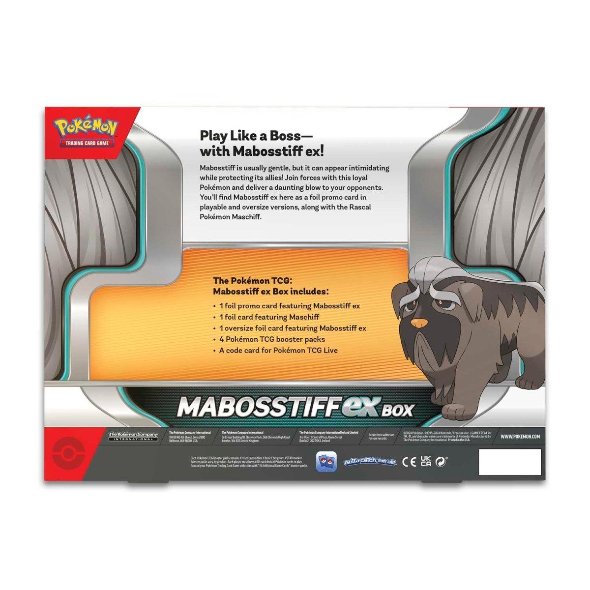 Pokémon TCG: Mabosstiff ex Box - Emmett's ToyStop