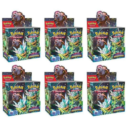 Pokémon TCG: Scarlet & Violet: Twilight Masquerade - Booster Box Case (6 Booster Boxes) - Emmett's ToyStop