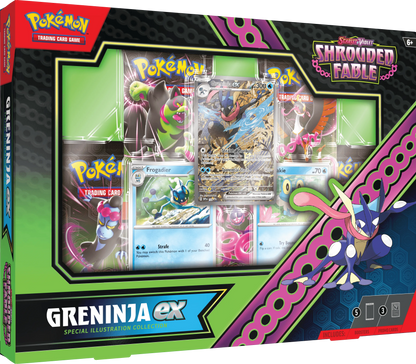 Pokémon TCG: Scarlet & Violet—Shrouded Fable Kingdra / Greninja Special Illustration Collection - Emmett's ToyStop