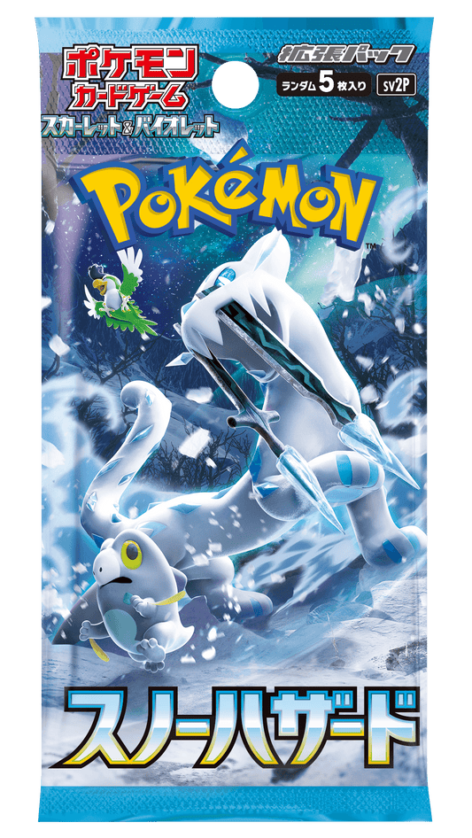 Pokémon TCG: Scarlet & Violet—Snow Hazard Booster Pack - Emmett's ToyStop