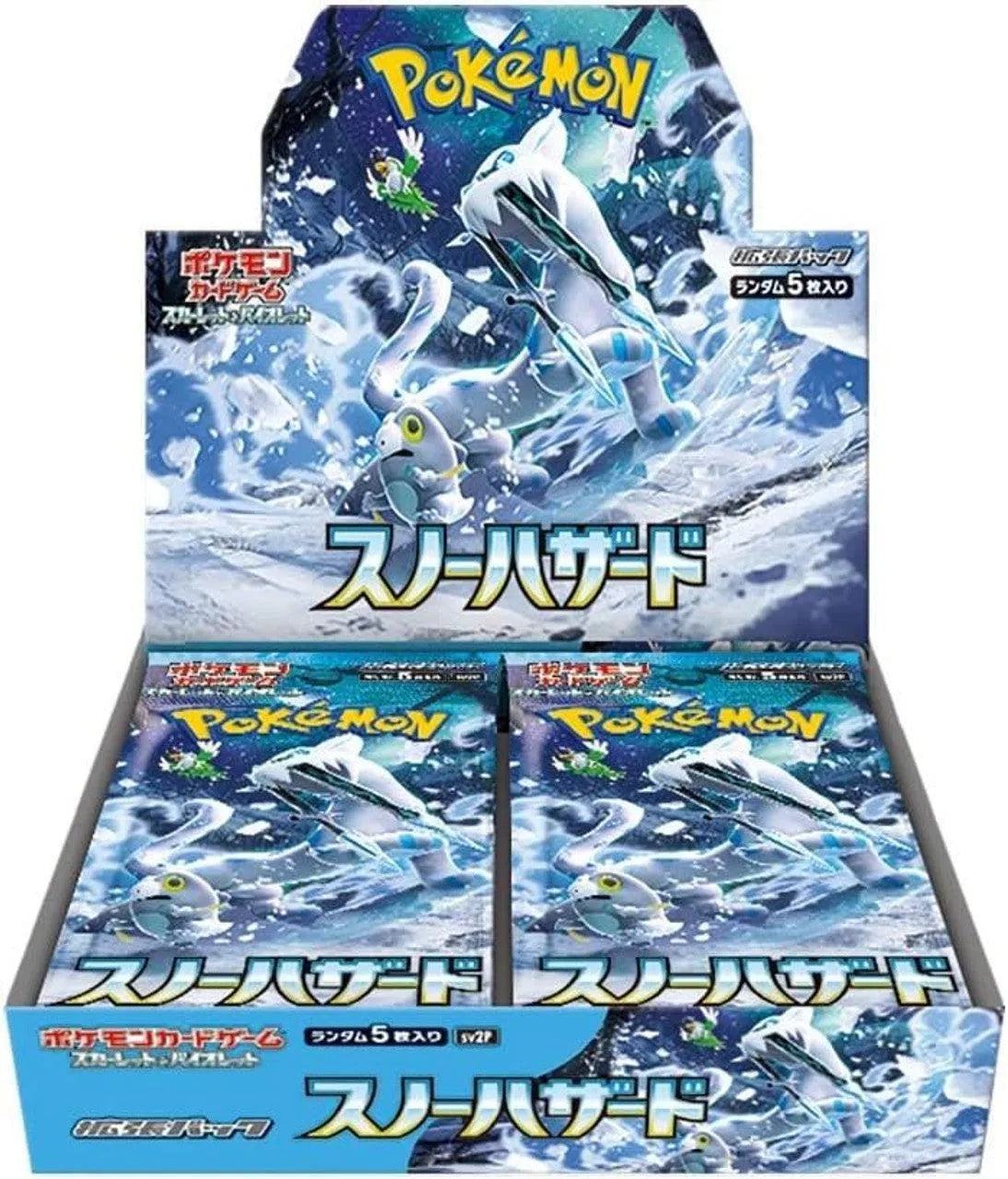 Pokémon TCG: Scarlet & Violet—Snow Hazard | Booster Box - Emmett's ToyStop