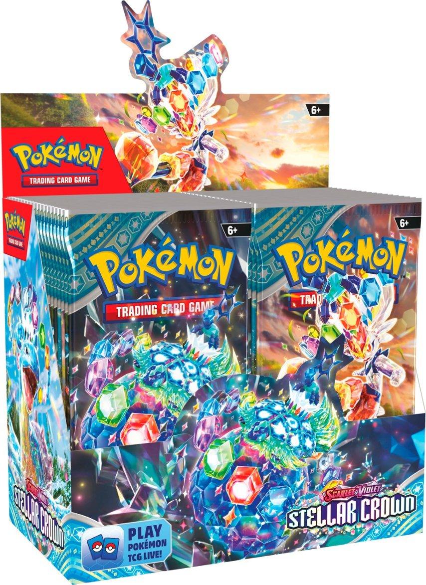 Pokémon TCG: Scarlet & Violet—Stellar Crown Booster Box (Pre-Order) - Emmett's ToyStop