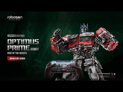 Transformers: Rise of the Beasts Optimus Prime Signature Series Robot