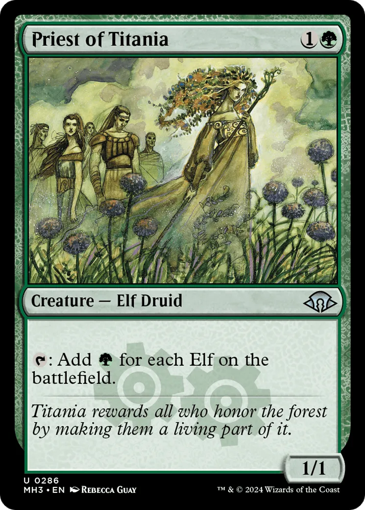 Priest of Titania (MH3-286) - [Modern Horizons 3] - Emmett's ToyStop