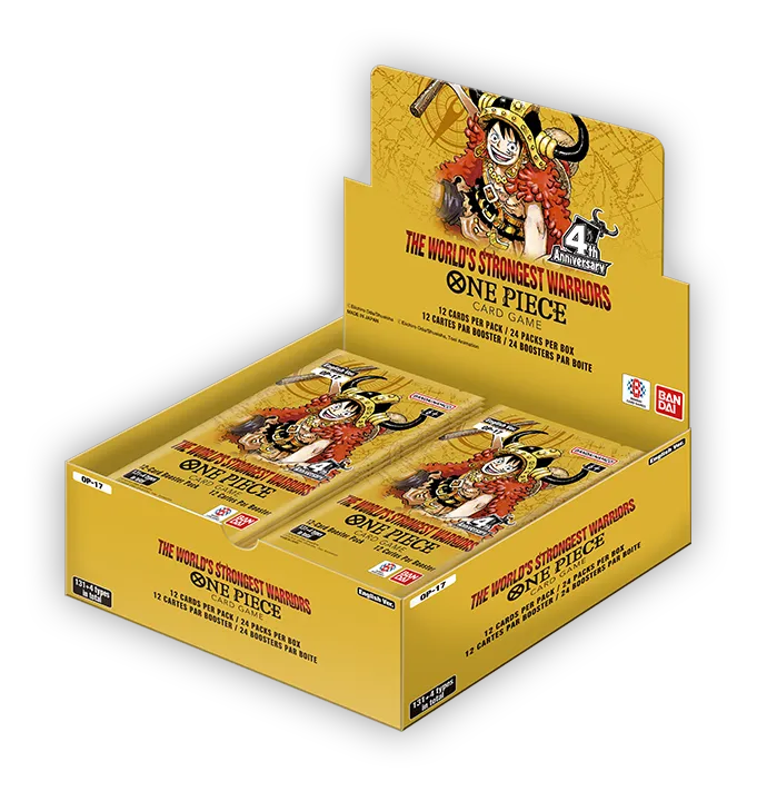 The World's Strongest Warriors Booster Box [OP17]