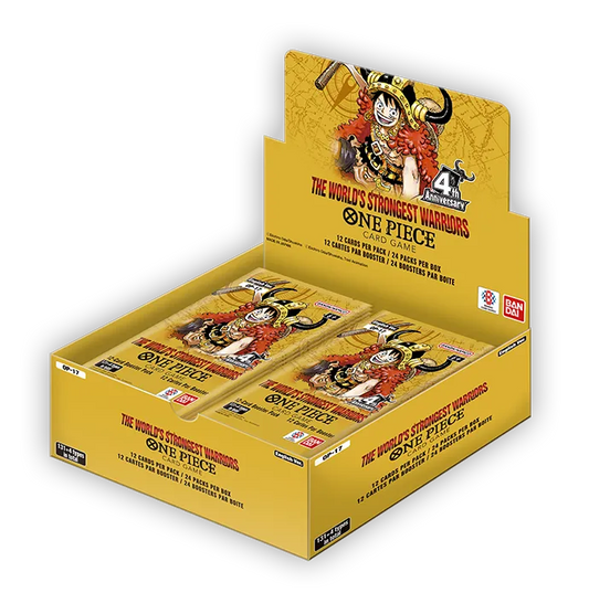 The World's Strongest Warriors Booster Box [OP17]