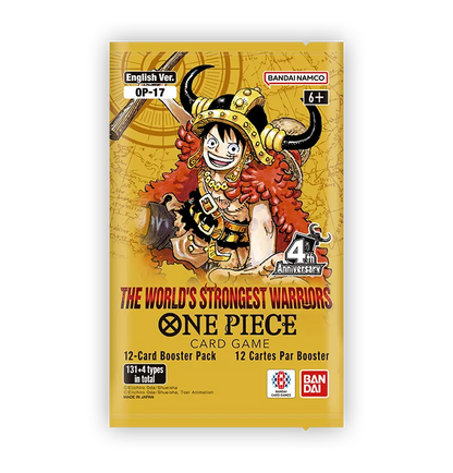 The World's Strongest Warriors Booster Box [OP17]