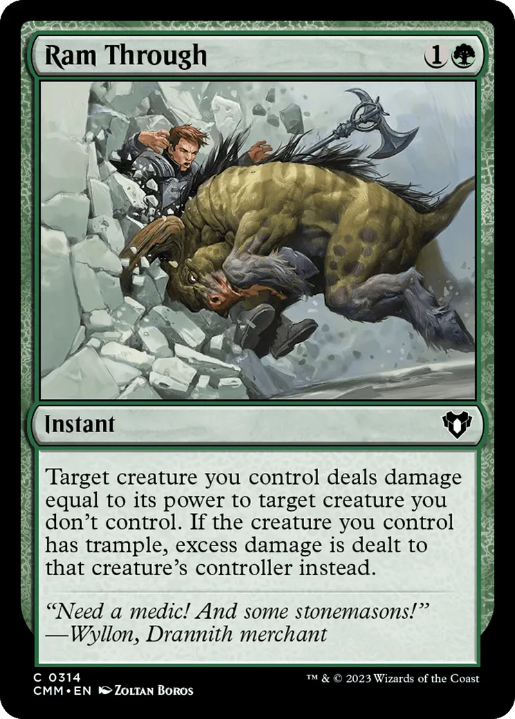 Ram Through [Commander Masters] - Emmett's ToyStop