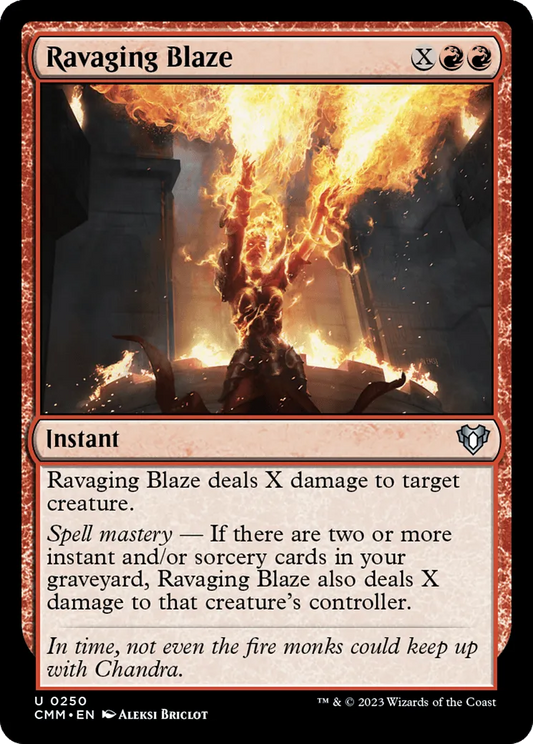 Ravaging Blaze [Commander Masters] - Emmett's ToyStop