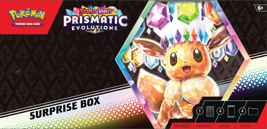 Prismatic Evolutions Surprise Box