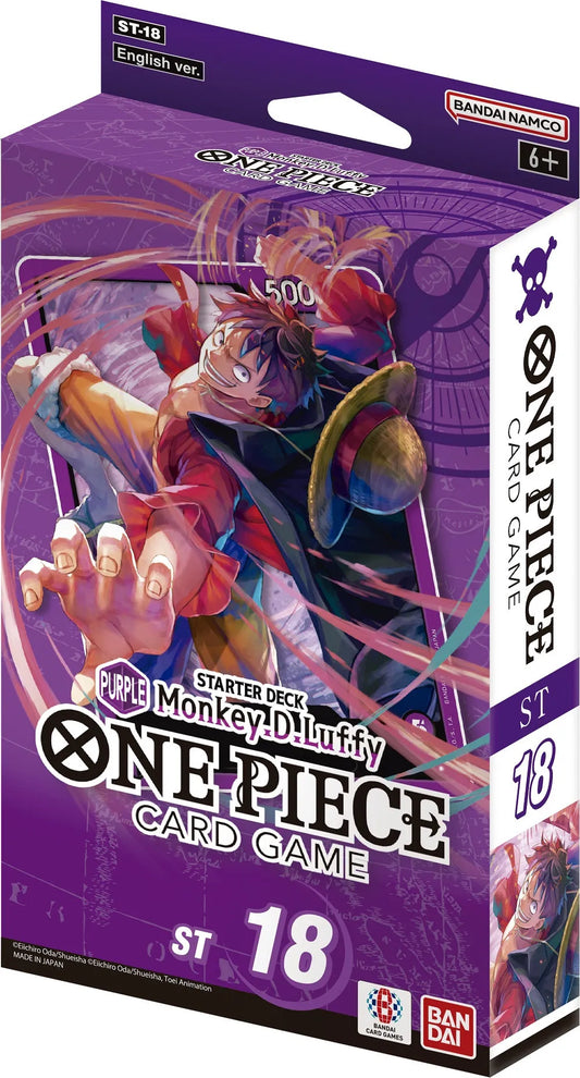 One Piece Card Game - Starter Deck - ST18 (Monkey.D.Luffy)