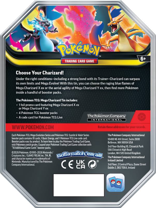 Mega Charizard Tin