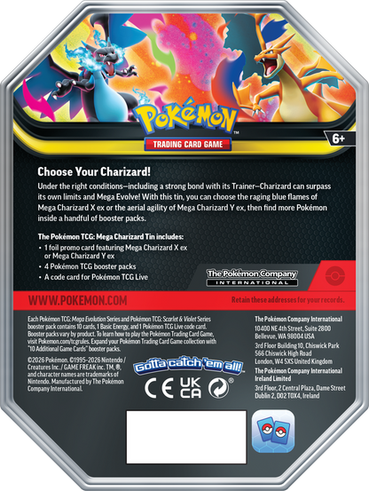 Mega Charizard Tin