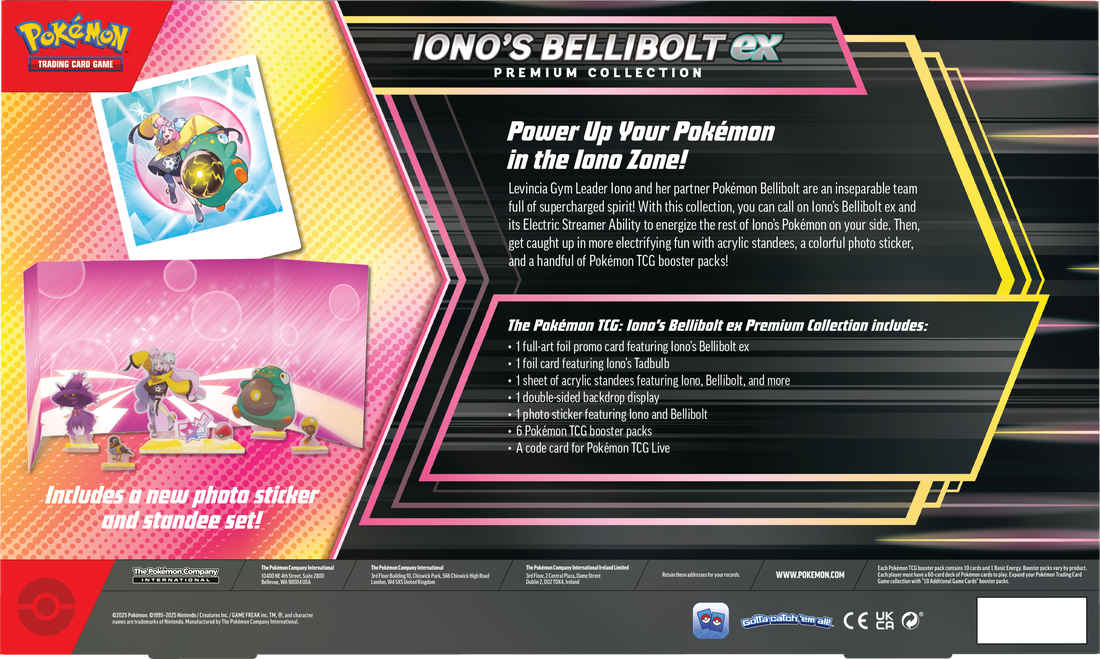 Pokémon TCG: Iono's Bellibolt ex Premium Collection